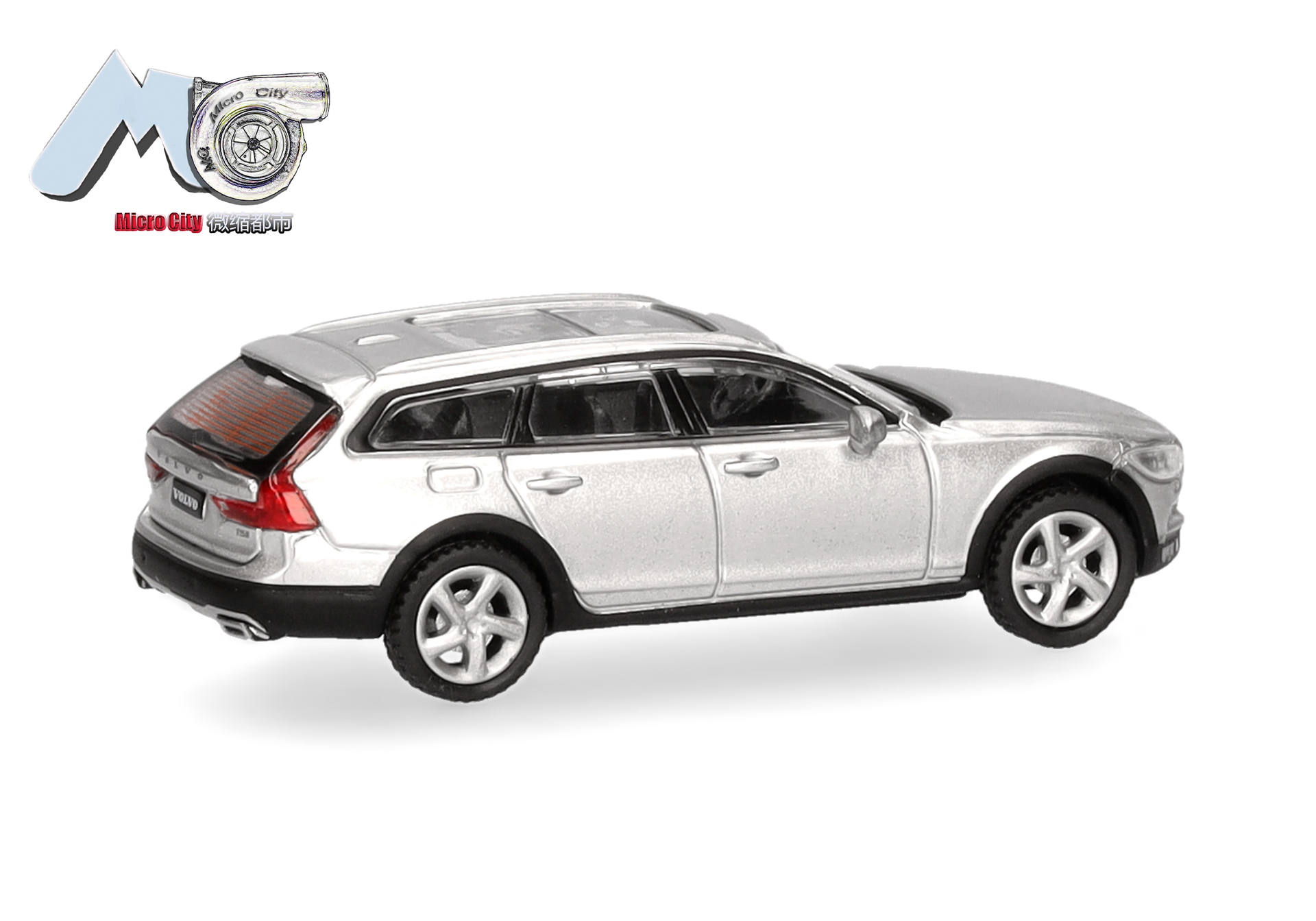MicroCity: Volvo V90, silber (2017)