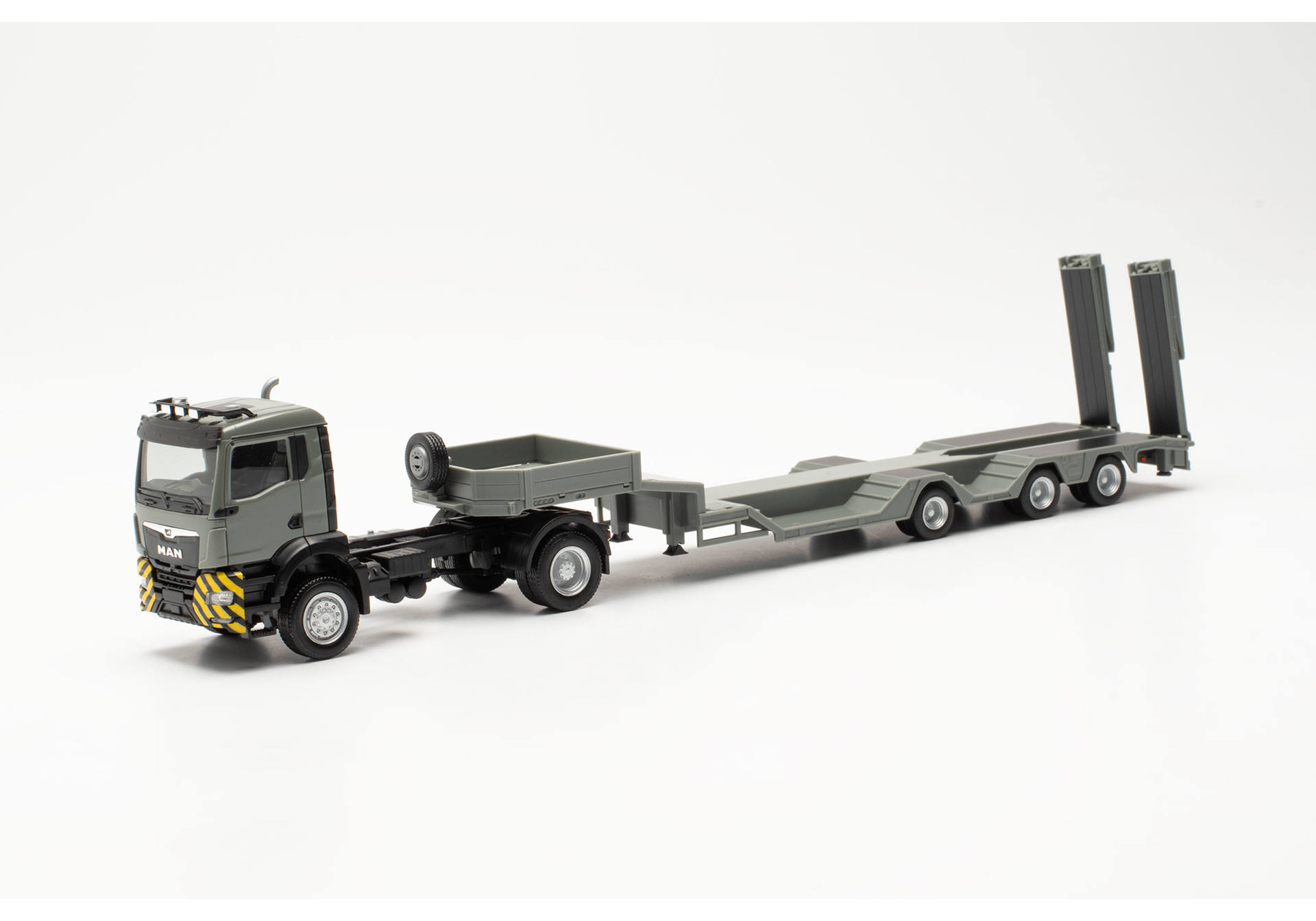 MAN TGS NN (individual) 4x4 Allrounder semitrailer grey/yellow
