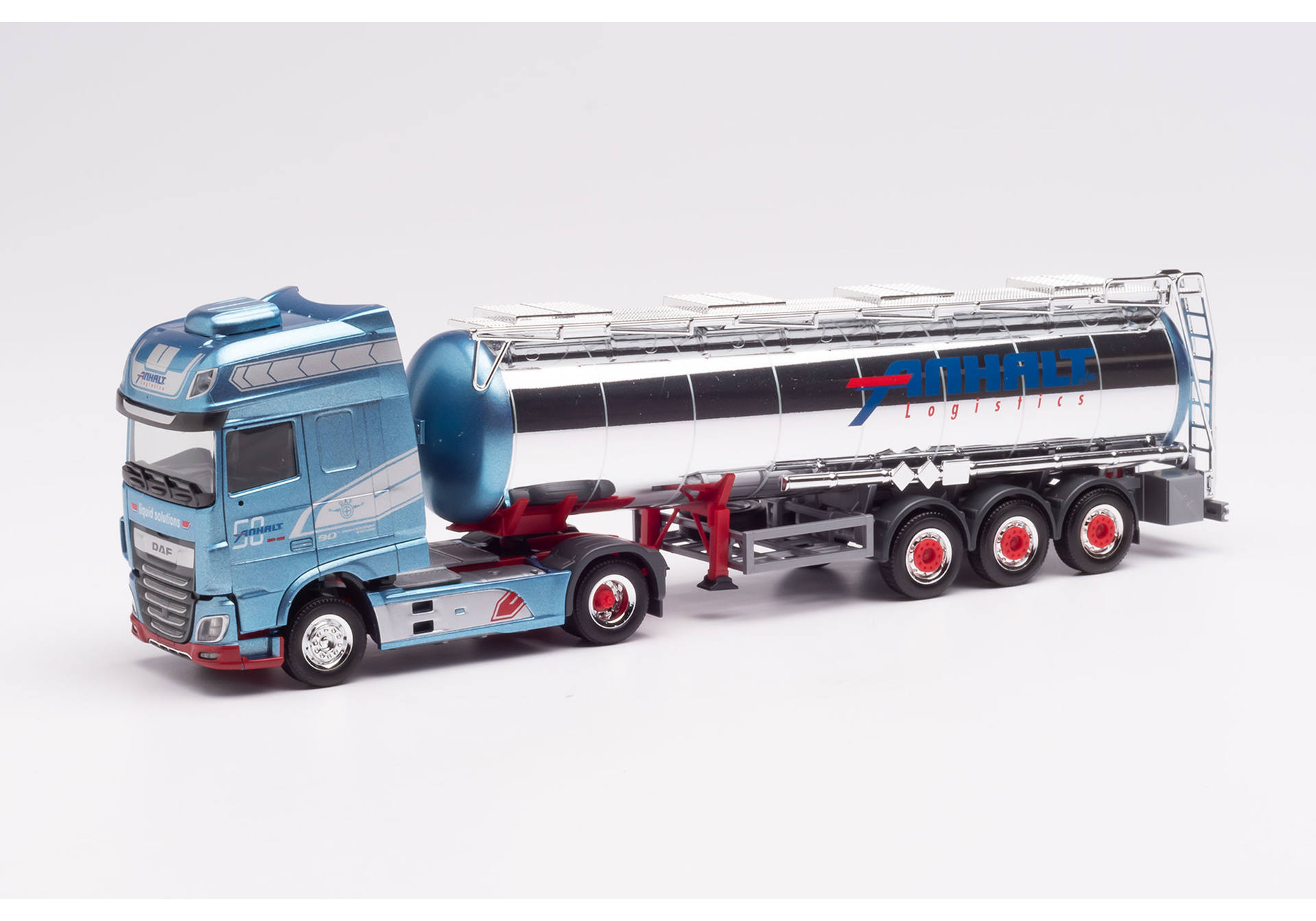 DAF XF SSC Euro 6 chrome tank semitrailer „Anhalt Logistics“