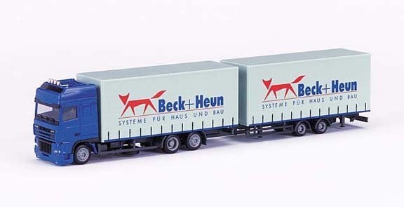 DAF XF Curtain Planning Train