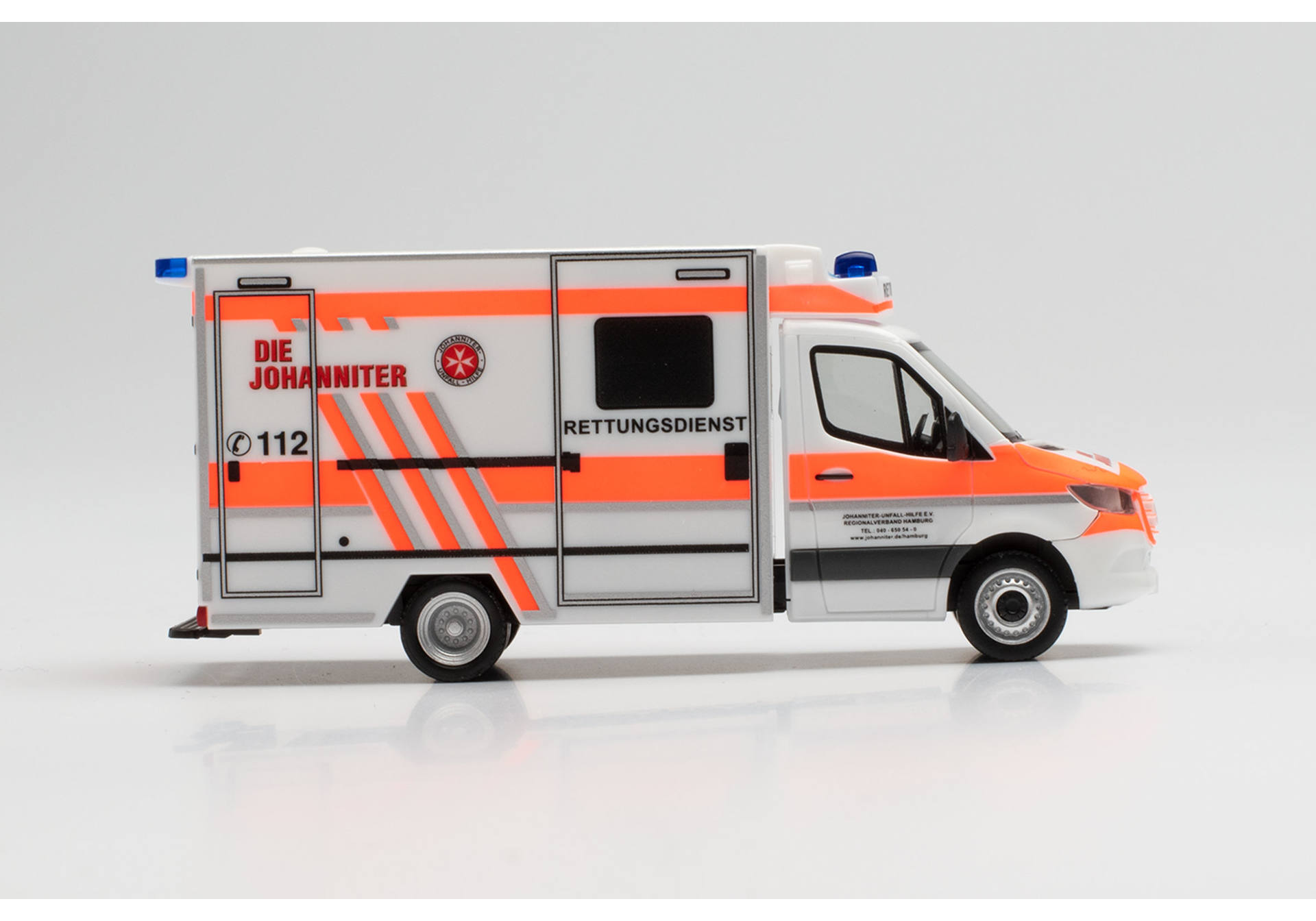 Mercedes-Benz Sprinter `18 Fahrtec ambulance "Johanniter Hamburg"