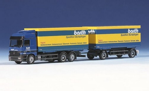 Mercedes-Benz Actros L Exchange case trailer train 3A/2A