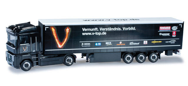Renault Magnum Gardinenplanen-Sattelzug "ETM-Verlag"