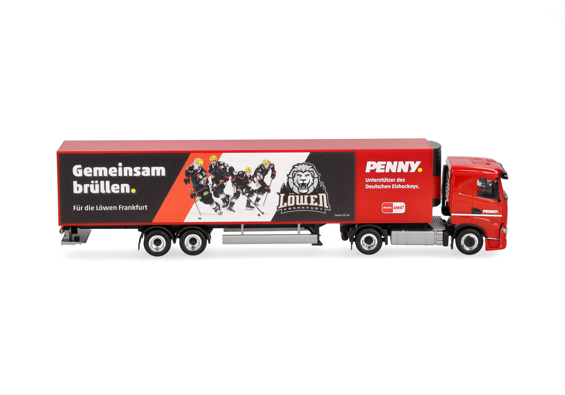 truck, box trailer, red trailer, toy, model