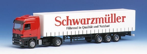 Mercedes-Benz Actros LH Curtain Planner Saddle Train 2a/3a