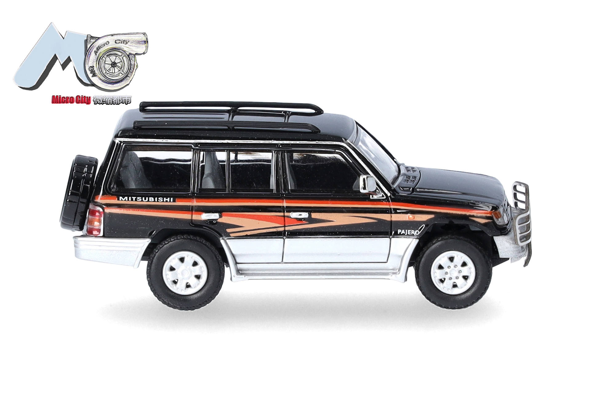 MicroCity: Mitsubishi Pajero, black