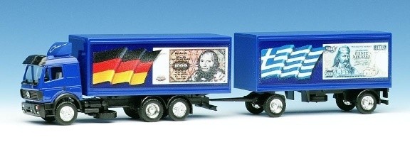 Mercedes-Benz SK '88 case trailer train 3A/2A