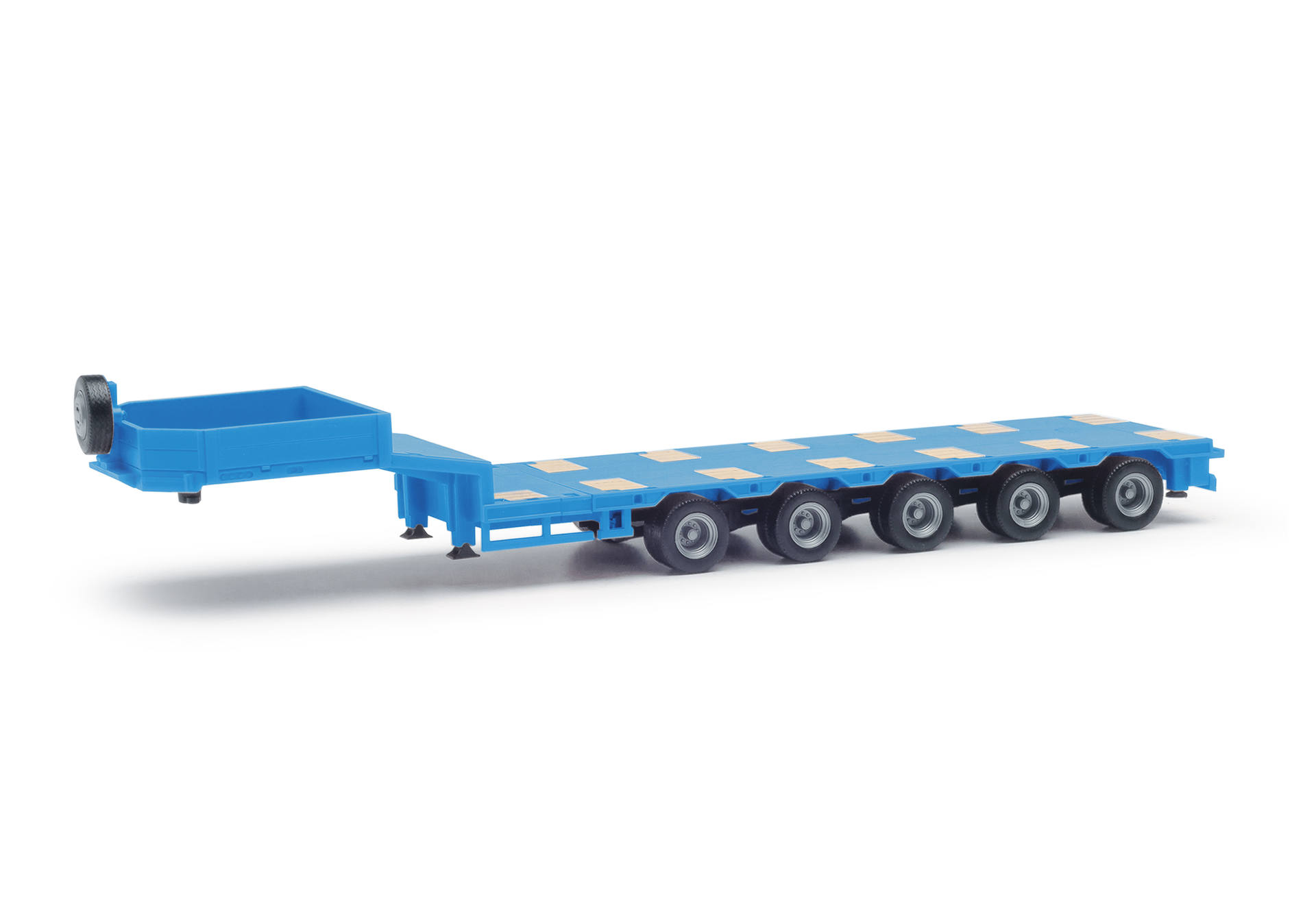 Goldhofer semitrailer 5axles, sky blue