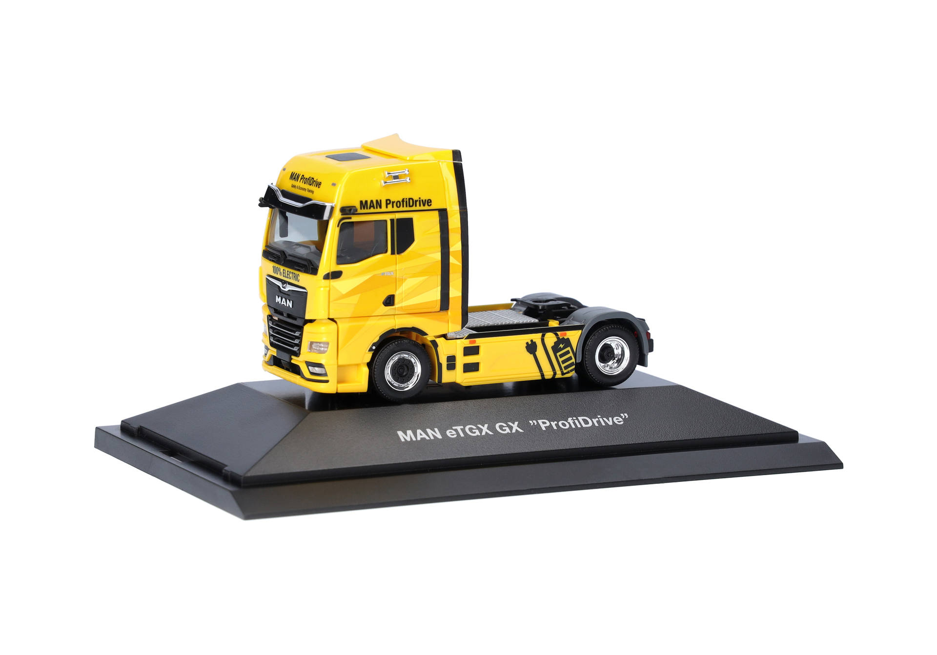 truck, model, diecast, yellow, scale model