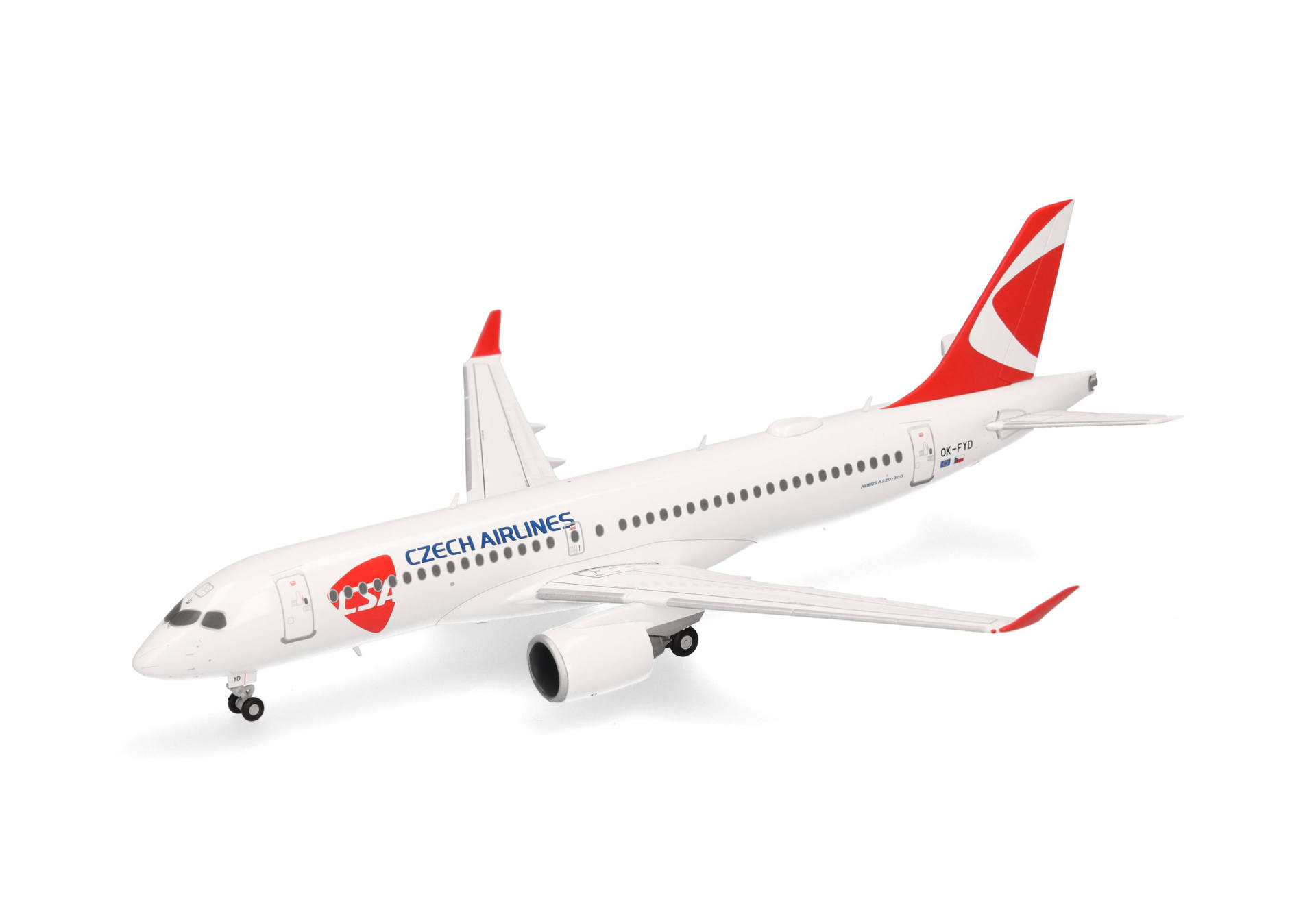 CSA Czech Airlines Airbus A220-300 – OK-FYD