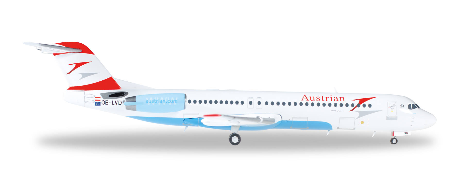 Austrian Airlines Fokker 100