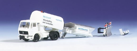 Mercedes-Benz SK Kehrfahrzeug-Walze Schneepflug