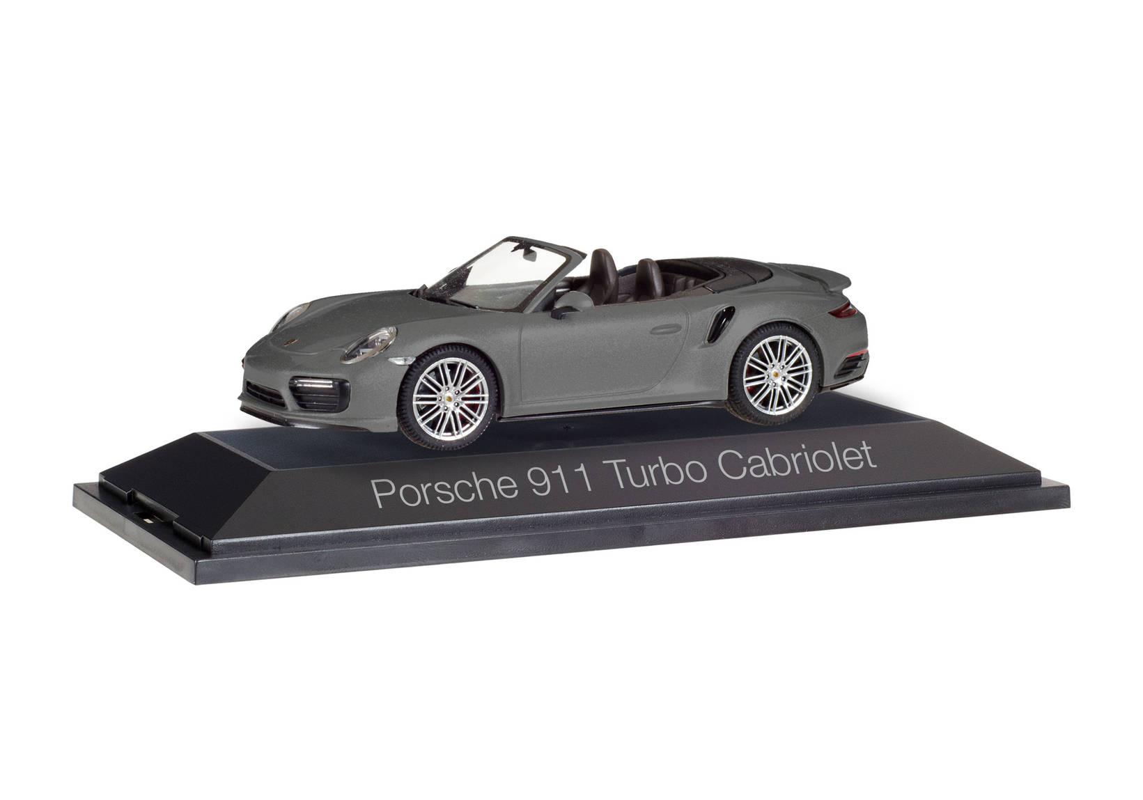 Porsche 911 Turbo Cabriolet, achatgrey metallic