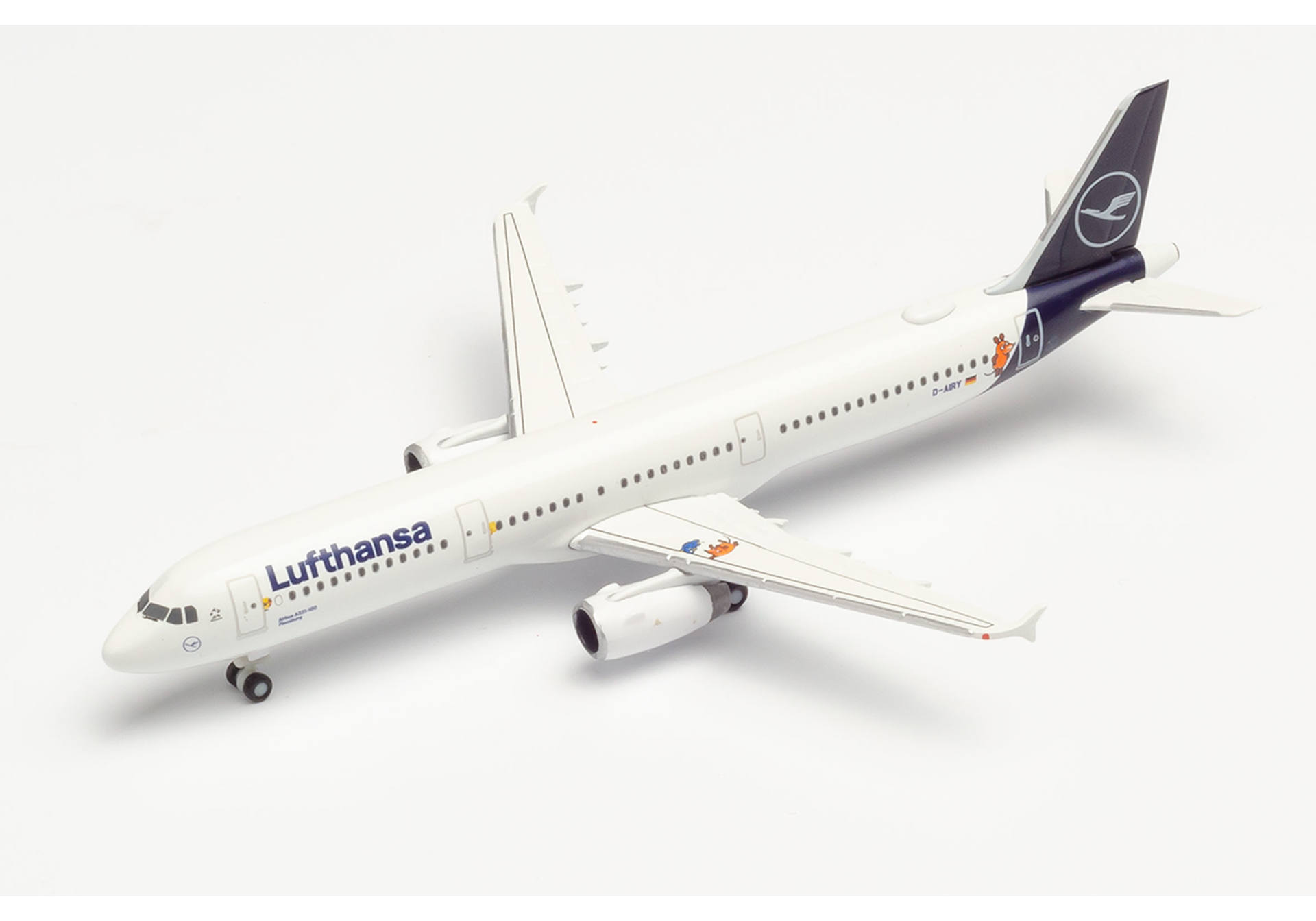 Lufthansa Airbus A321 "Die Maus"