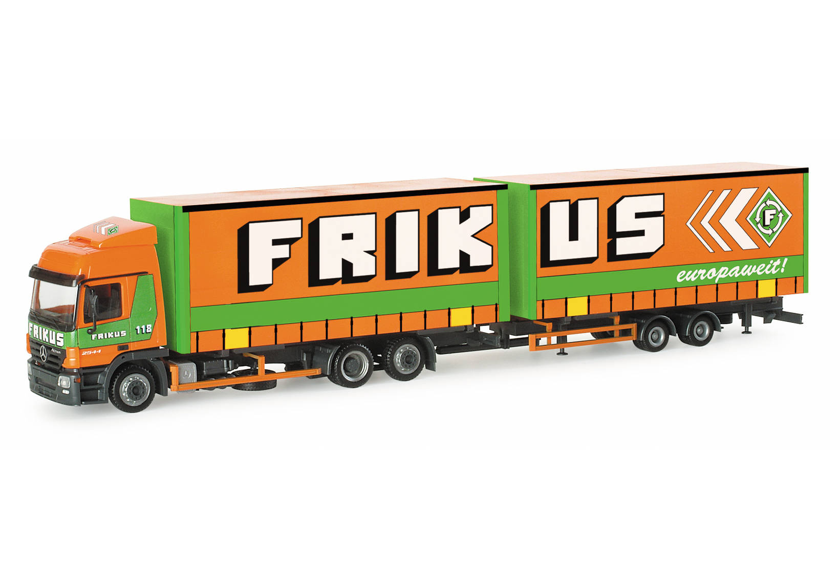 Mercedes-Benz Actros L bulk volume trailer "Frikus" (A)