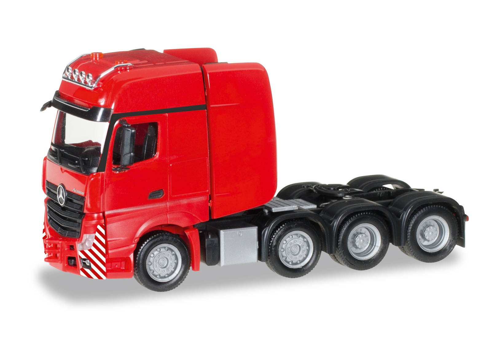 Mercedes-Benz Actros Gigaspace SLT 4-axle heavy duty rigid tractor, red