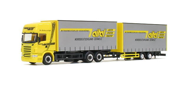 Scania TL interchangeable box trailer "Eitel"