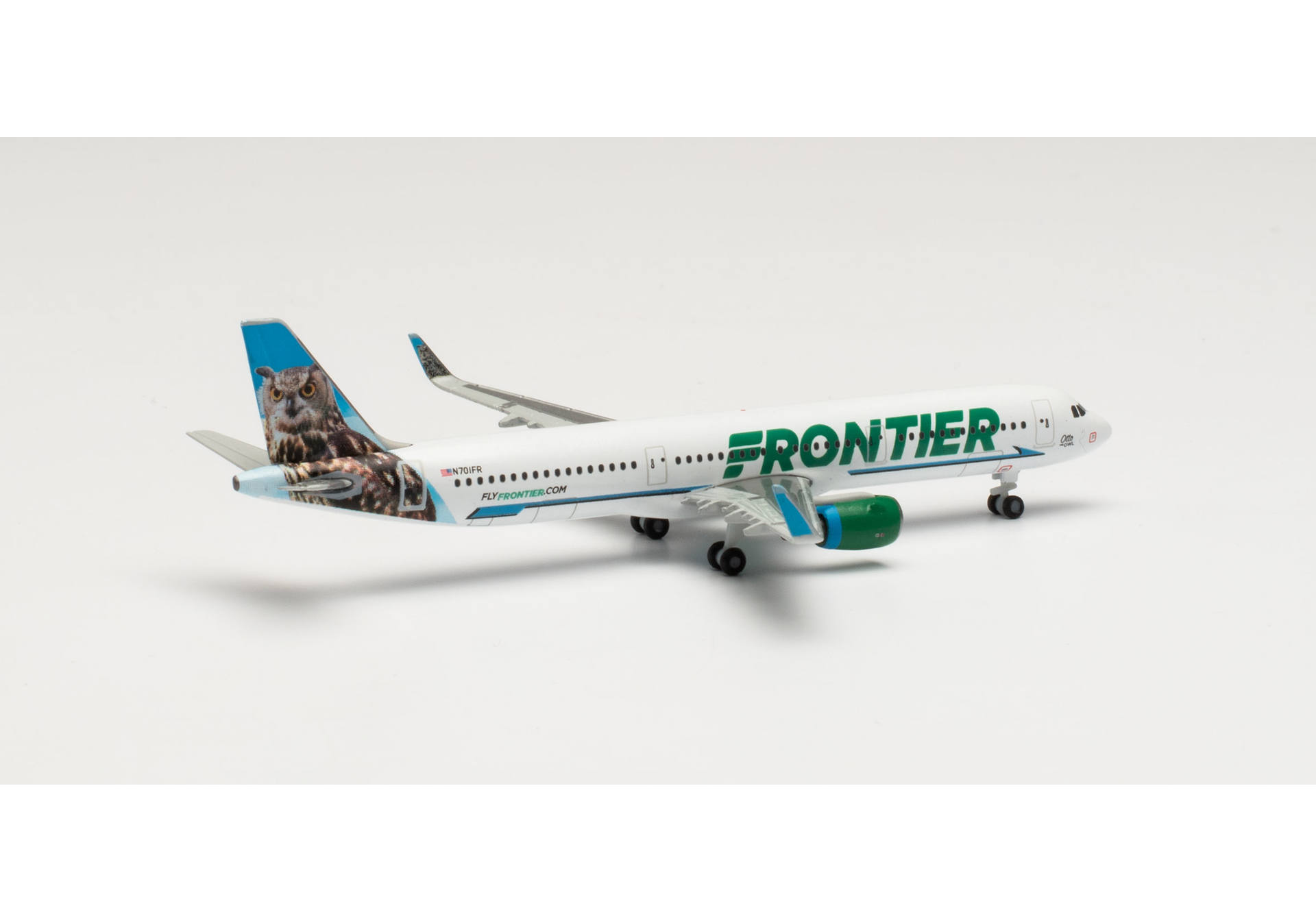 Frontier Airlines Airbus A321 – N701FR “Otto the Owl”