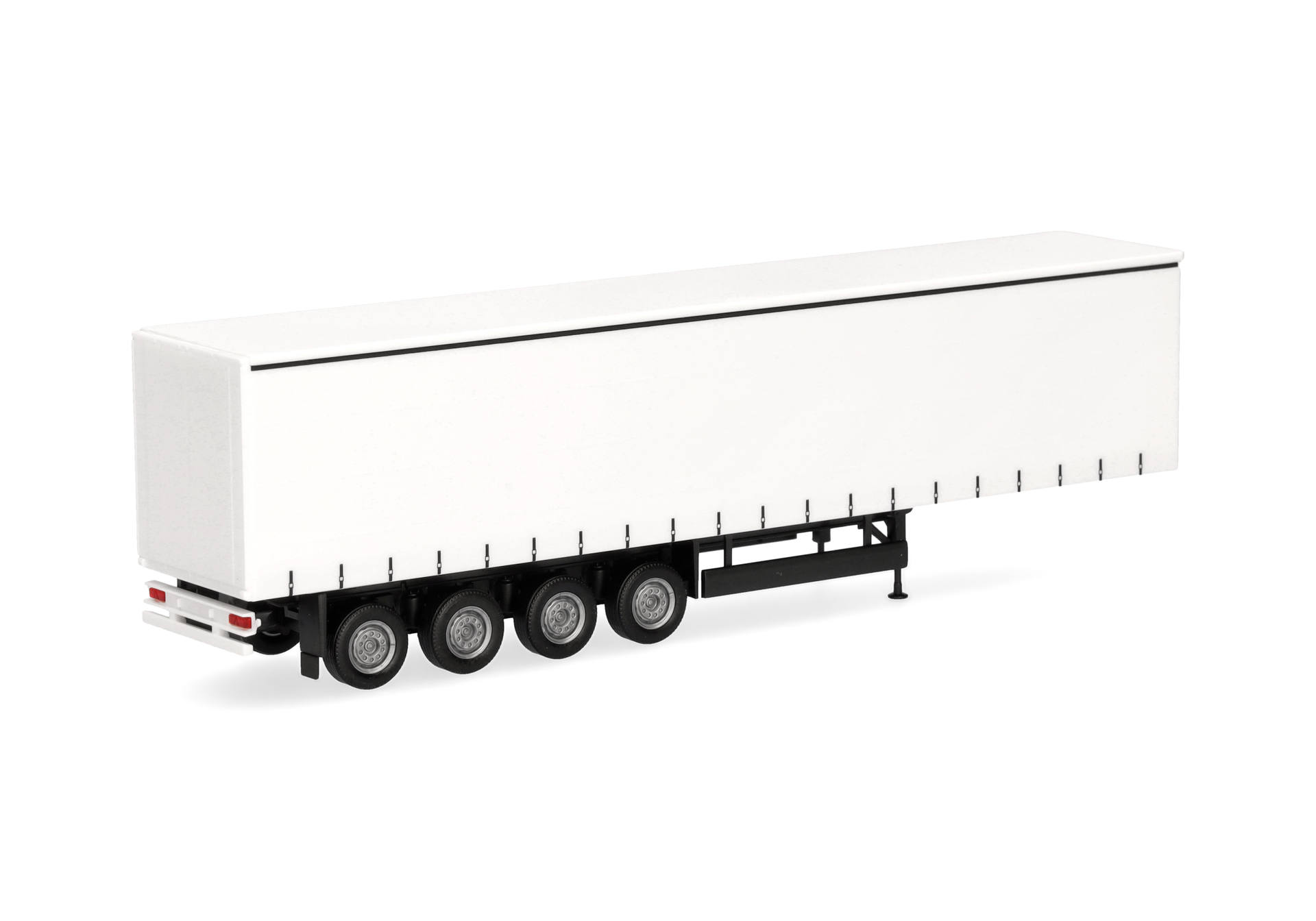 box Trailer, Anhänger, Dry Van, sechs Räder, weiß, Anhänger, Sattelzugmaschine?, Auflieger, Transportanhänger, Kastenanhänger