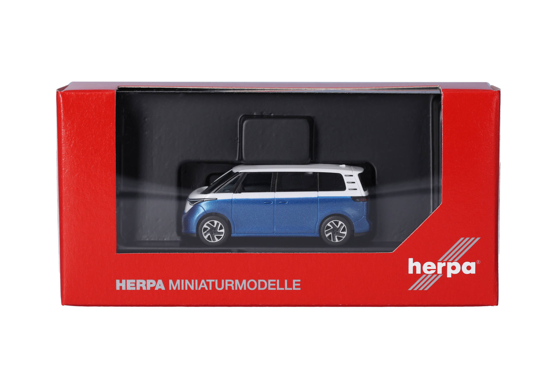 Volkswagen (VW) ID. Buzz People bicolor, candy white-blue metallic