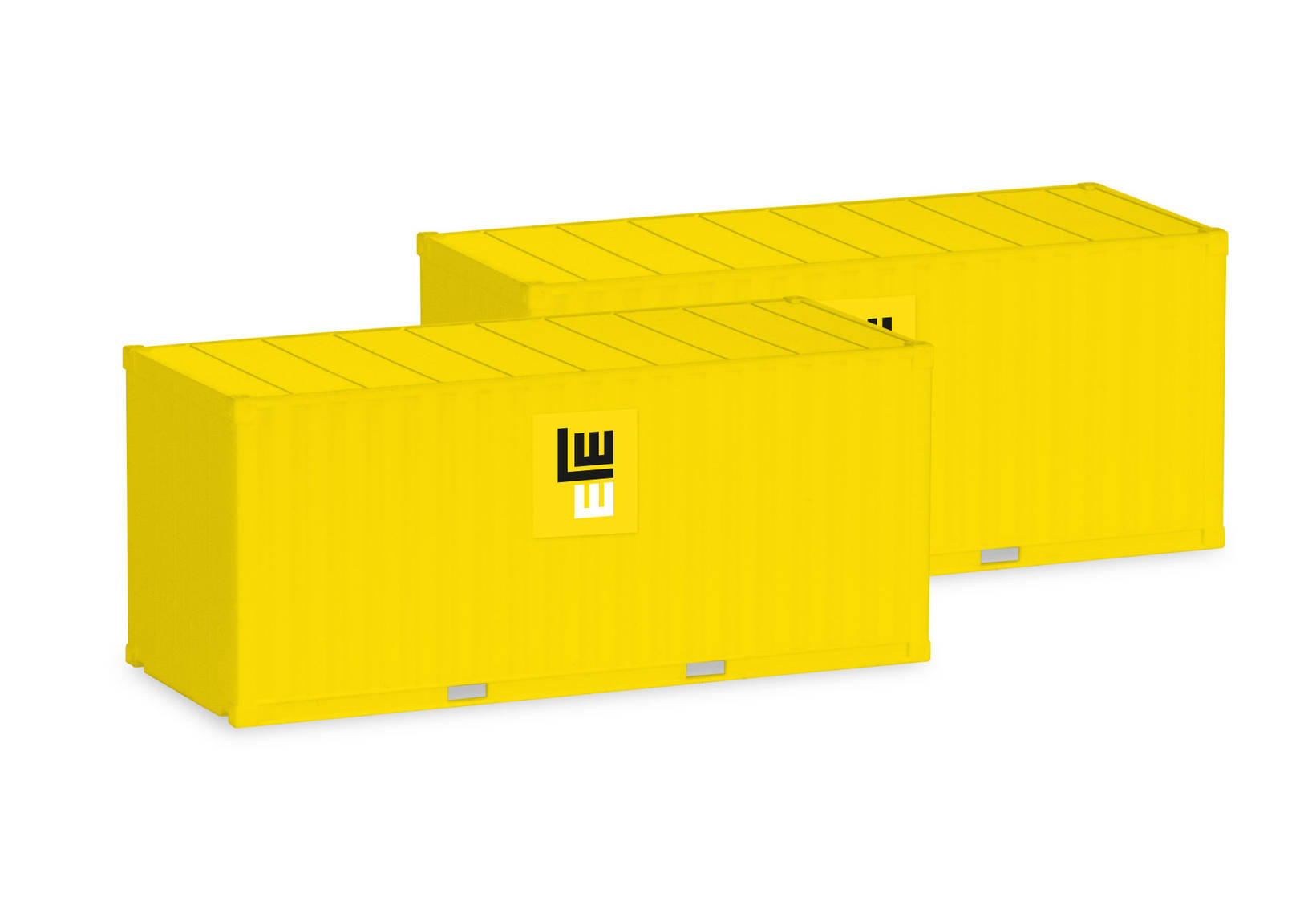 2 x 20 ft. Container "Leonhard Weiss"