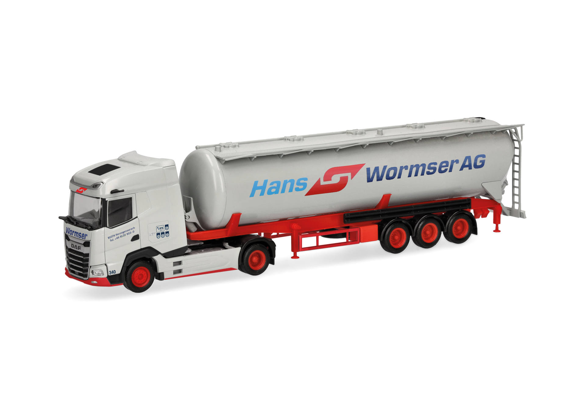 DAF XG Silo-Sattelzug 60m³ "Hans Wormser"