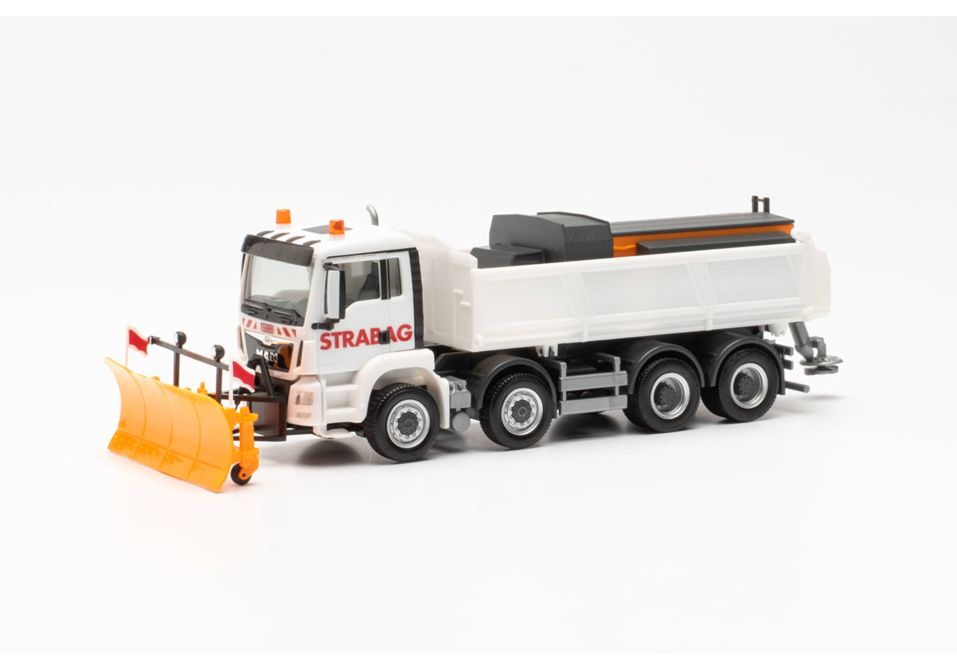 MAN TGS 4-achs Meiller-Kipper „STRABAG Winterdienst“