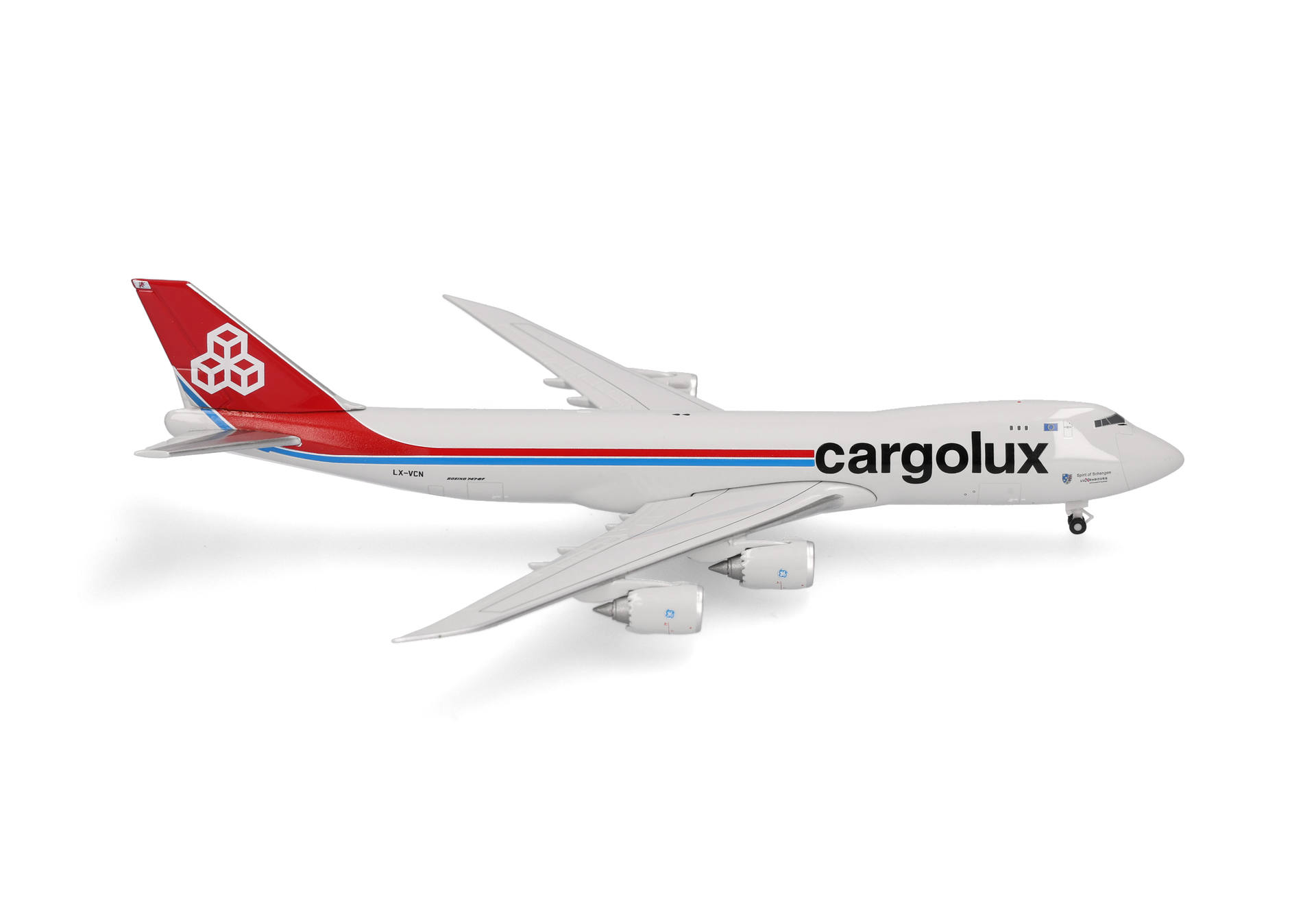 Cargolux Boeing 747-8F  – LX-VCN "Spirit of Schengen"