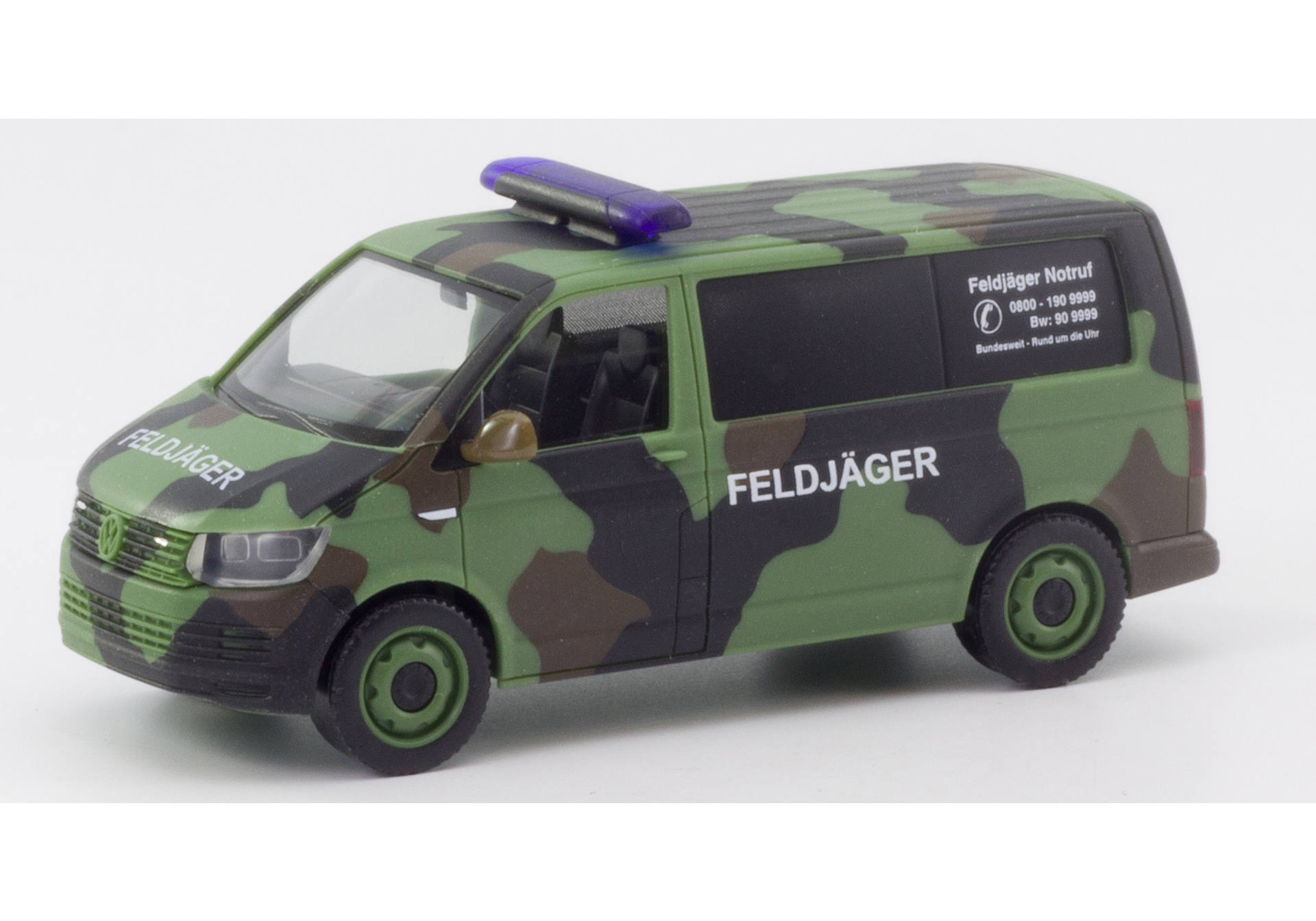 Volkswagen (VW) T6 Bus camouflage „Bundeswehr / Military Police“