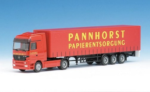 Mercedes-Benz Actros LH Curtain Planner Saddle Train 2a/3a
