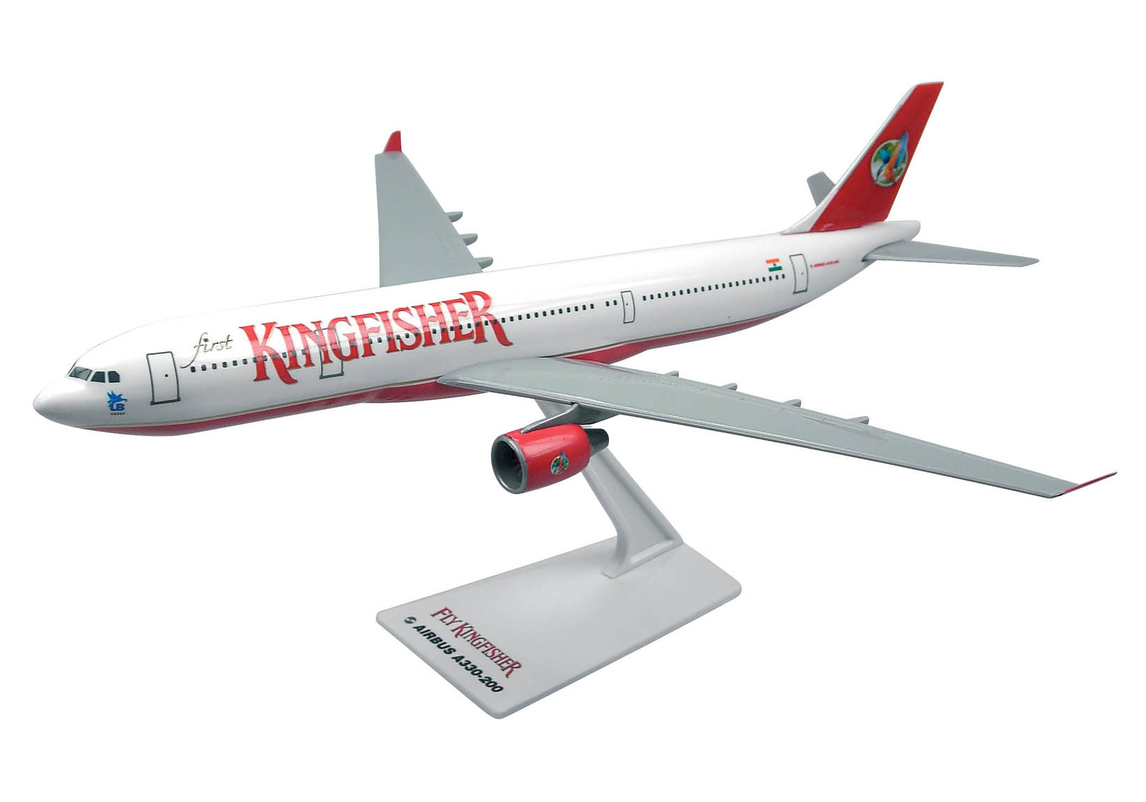 Kingfisher Airlines Airbus A330-200. This item comes / came in Wooster branded packaging.