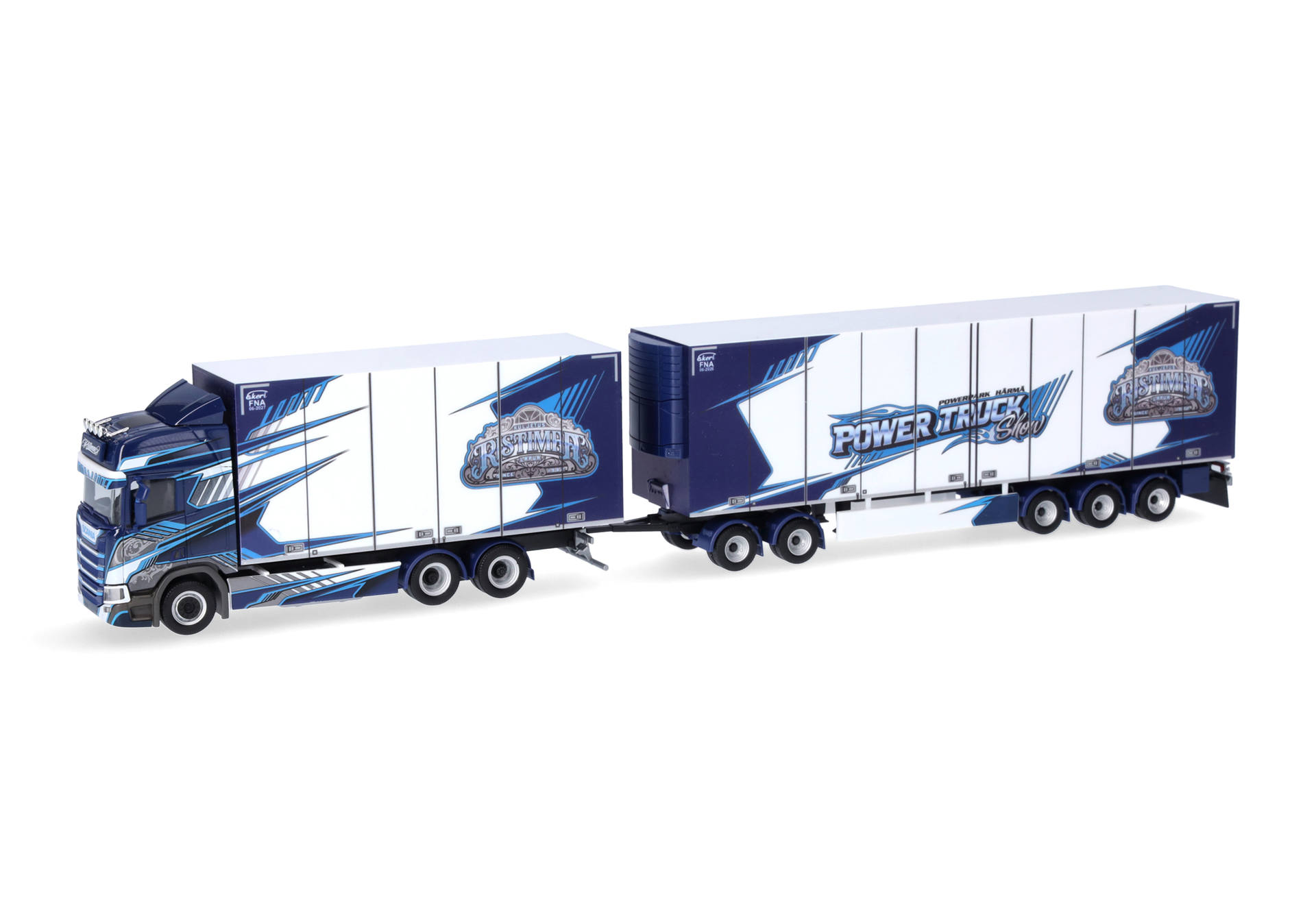 Scania CR 20 HD swedish box truck "Ristimaa" (Finland)