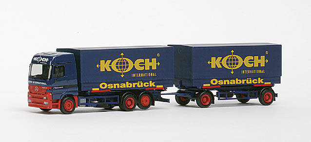 Mercedes-Benz Actros LH interchangeable box trailer "Spedition Koch"