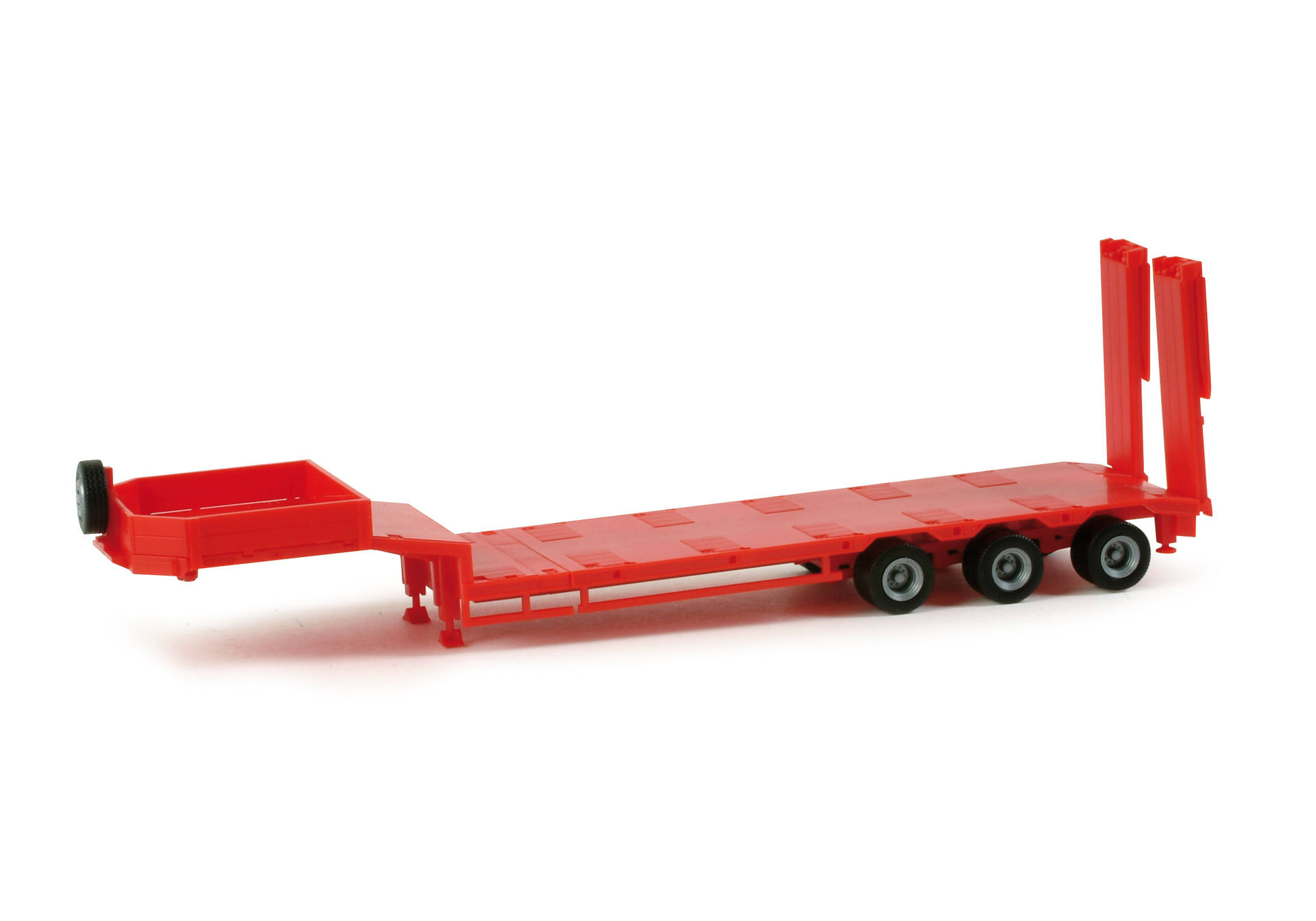 Goldhofer low boy trailer 3-axle with assembled chutes