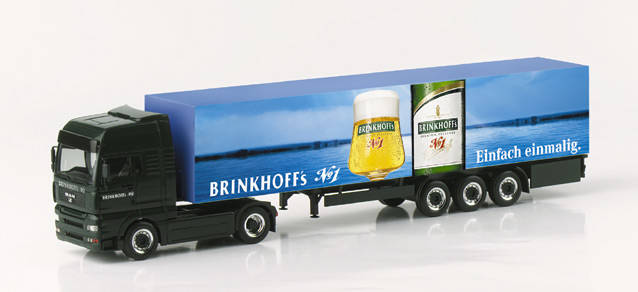 MAN TGA XXL box semitrailer "Brinkhoff's No. 1"