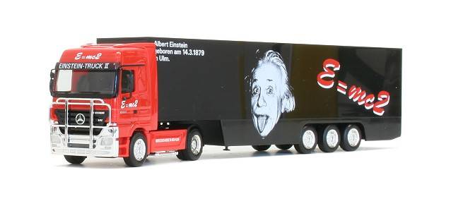 Mercedes-Benz Actros LH box semitrailer "Mercedes-Benz Ulm"
