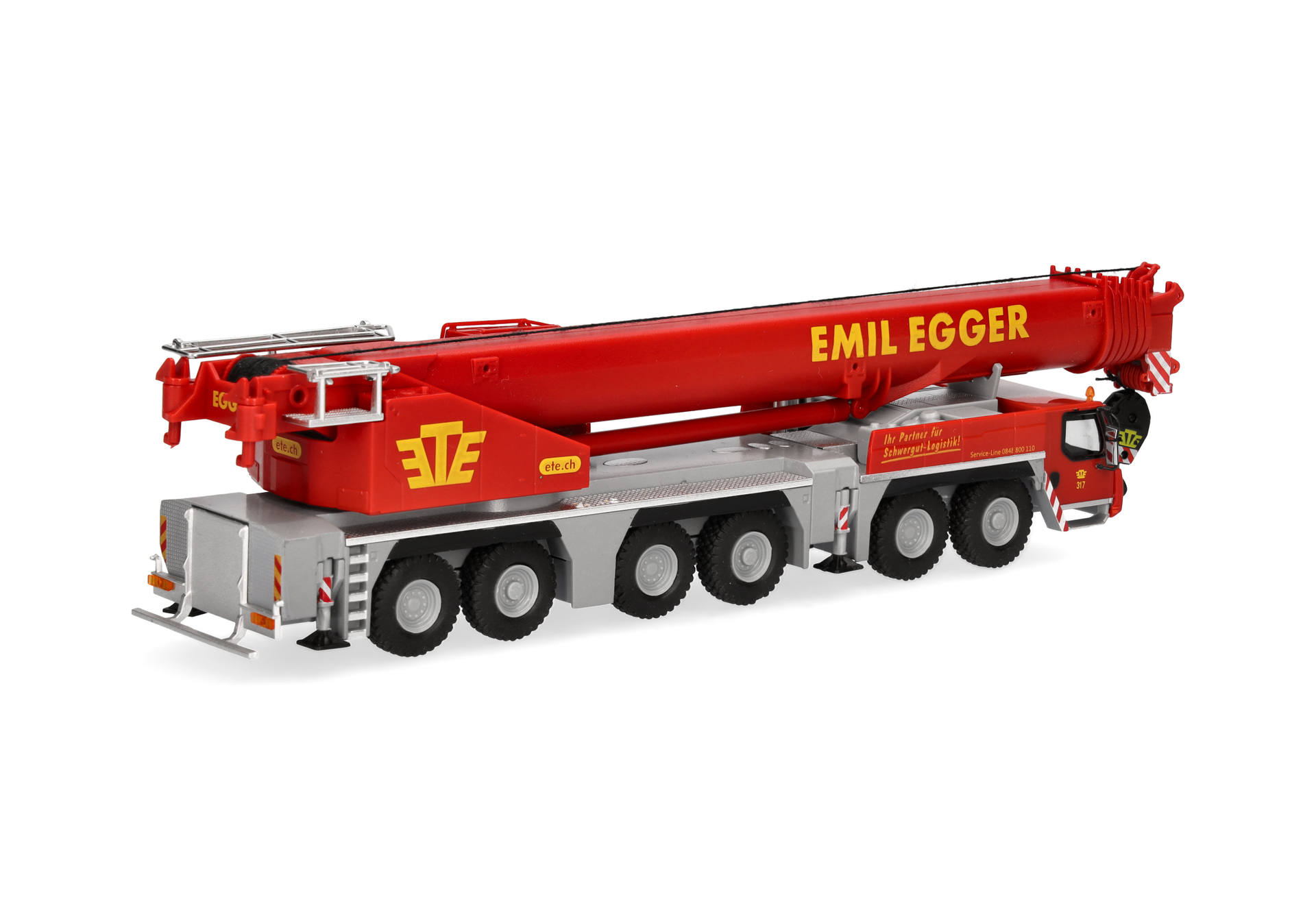 Liebherr mobile crane LTM 1300-6.2 "Emil Egger" (Swiss / Härkingen)