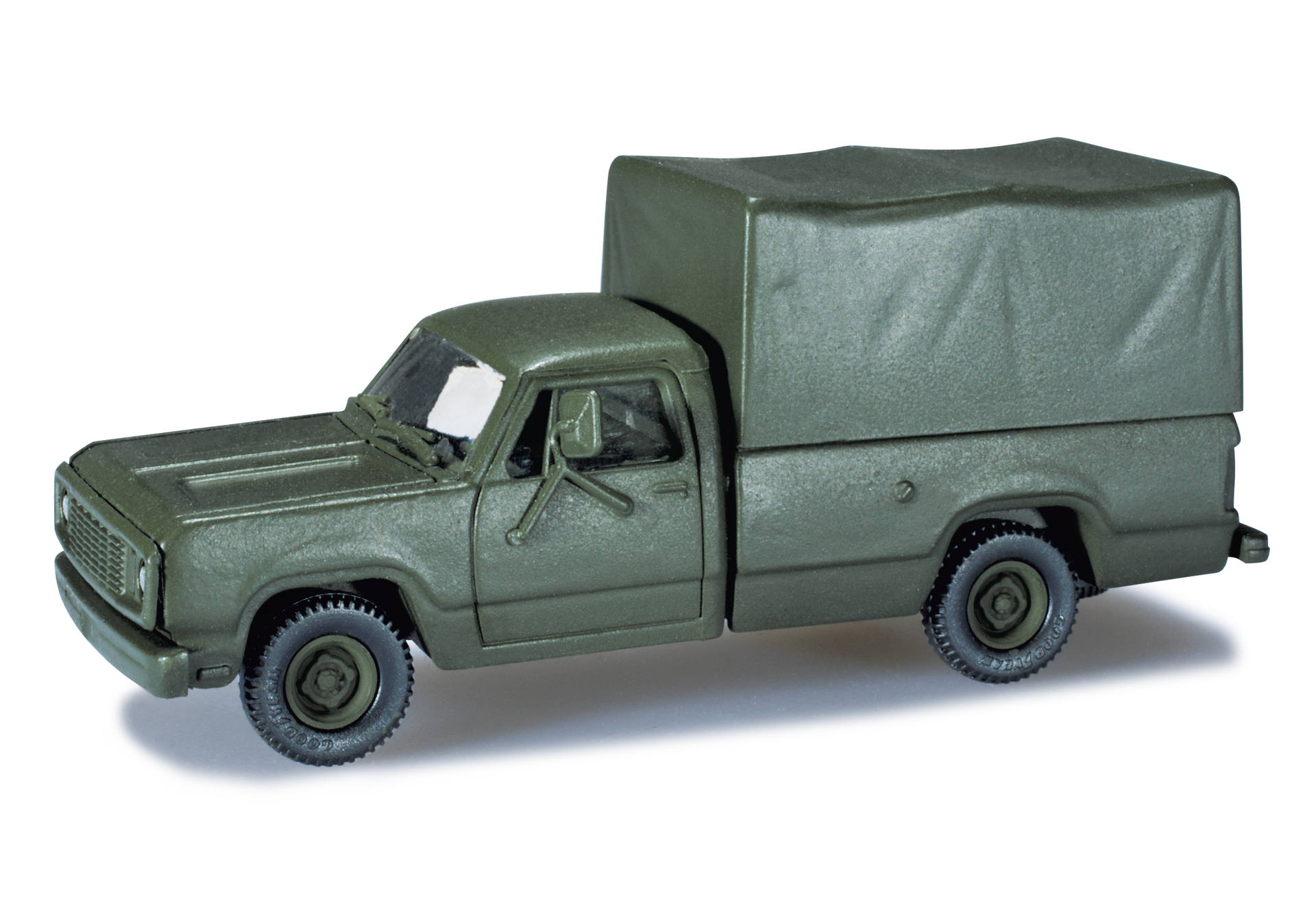 Dodge M880 1,25 to. 4x4 platform with canvas