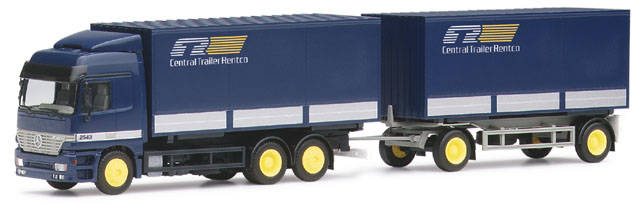 Mercedes-Benz Actros L Tulo Combi-Boxen hanger train 3A/2A