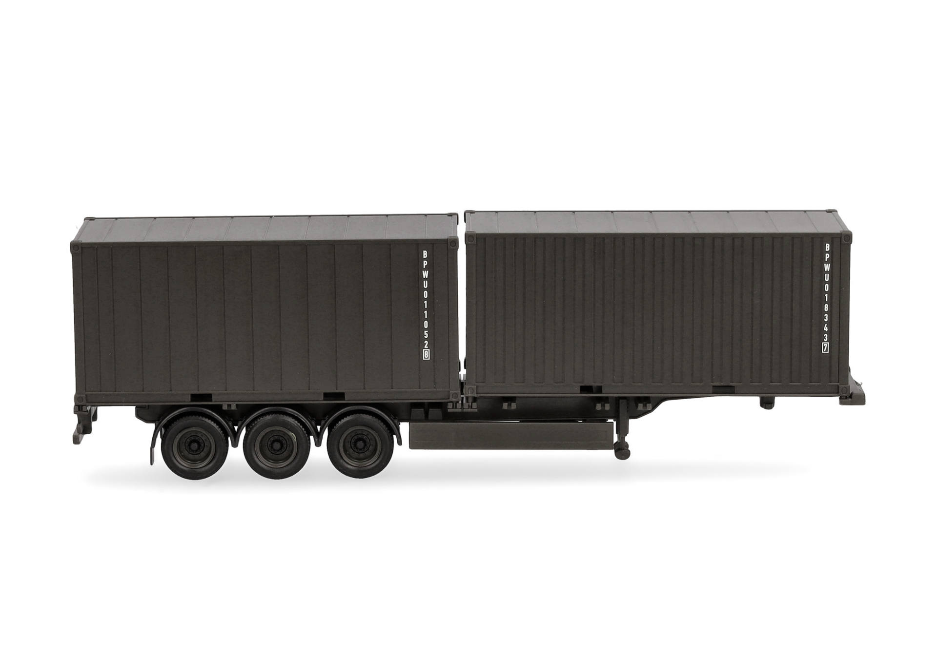 Containerauflieger 3achs mit 2 x 20ft. Container "Bundeswehr"