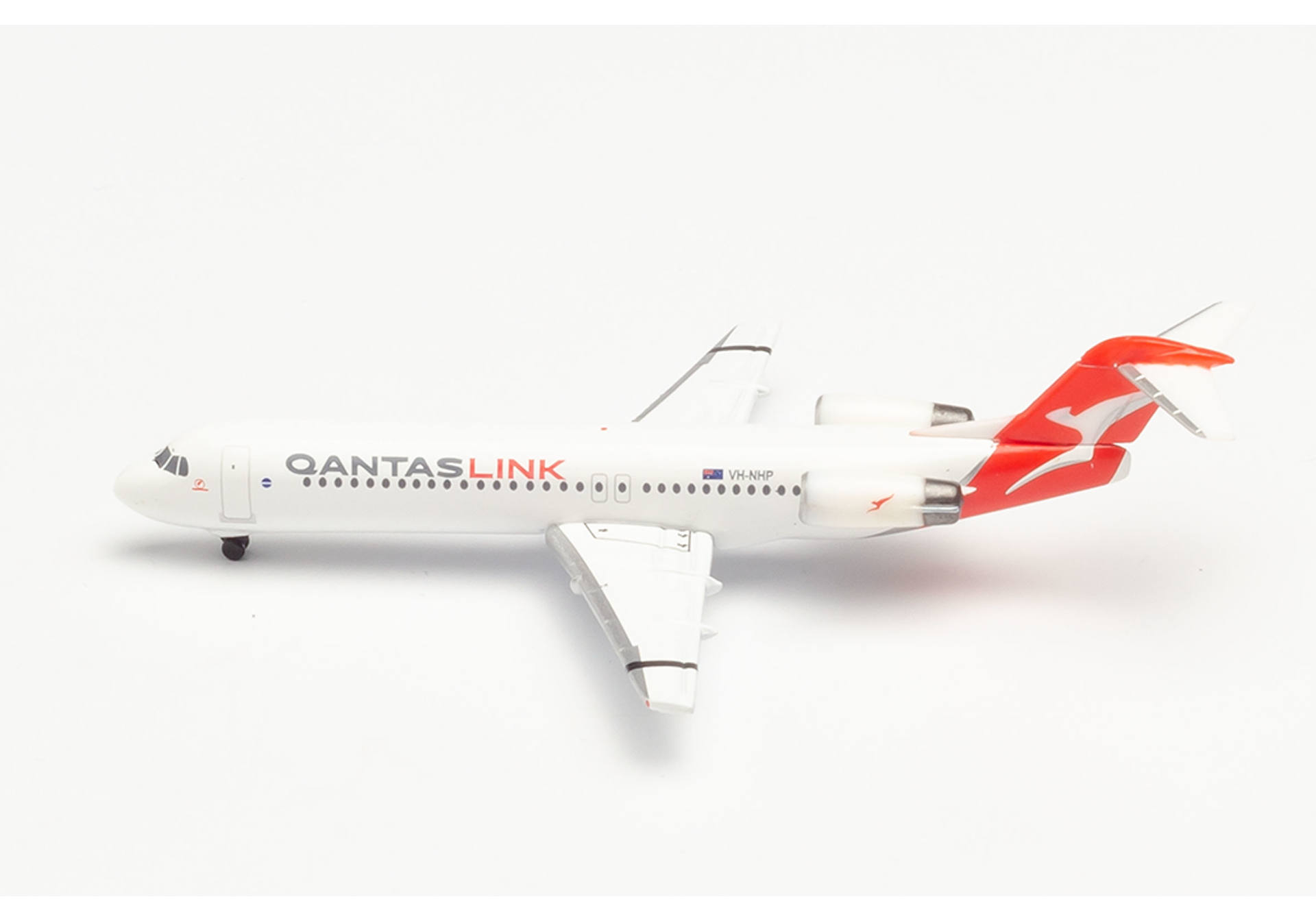 QantasLink Fokker 100 – VH-NHP „Paraburdoo“