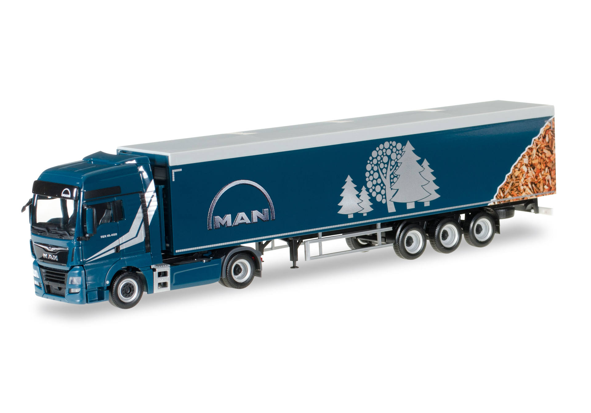 MAN TGX XXL walking floor semitrailer