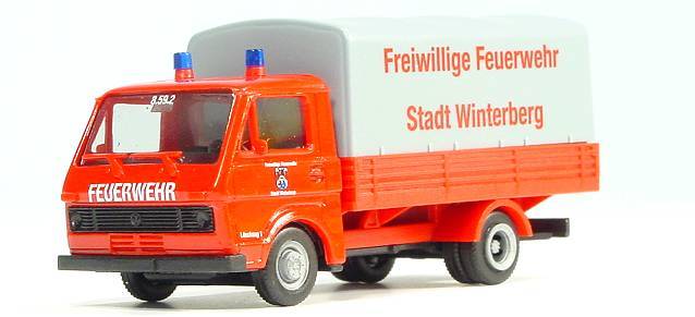 VW LT 2 pick-up / canvas cover "fire department Stadt Winterberg"