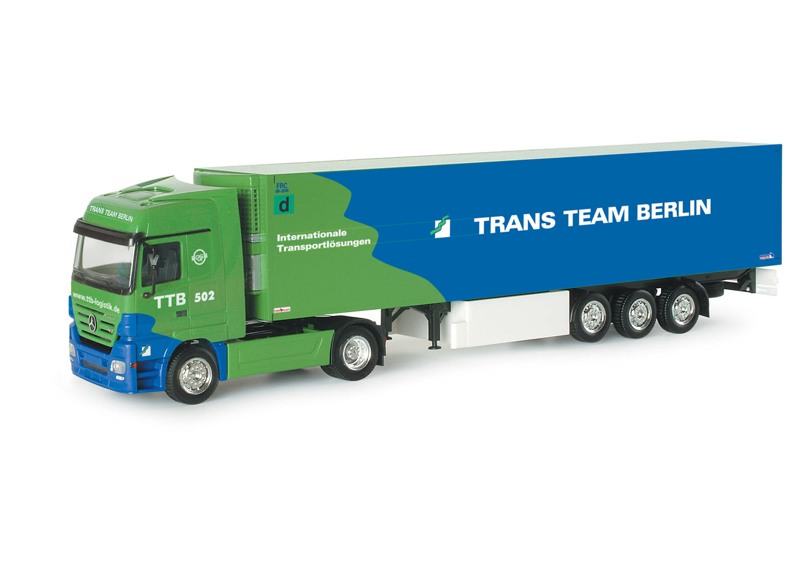 Mercedes-Benz Actros LH 02 refrigerated box trailer "TTB"