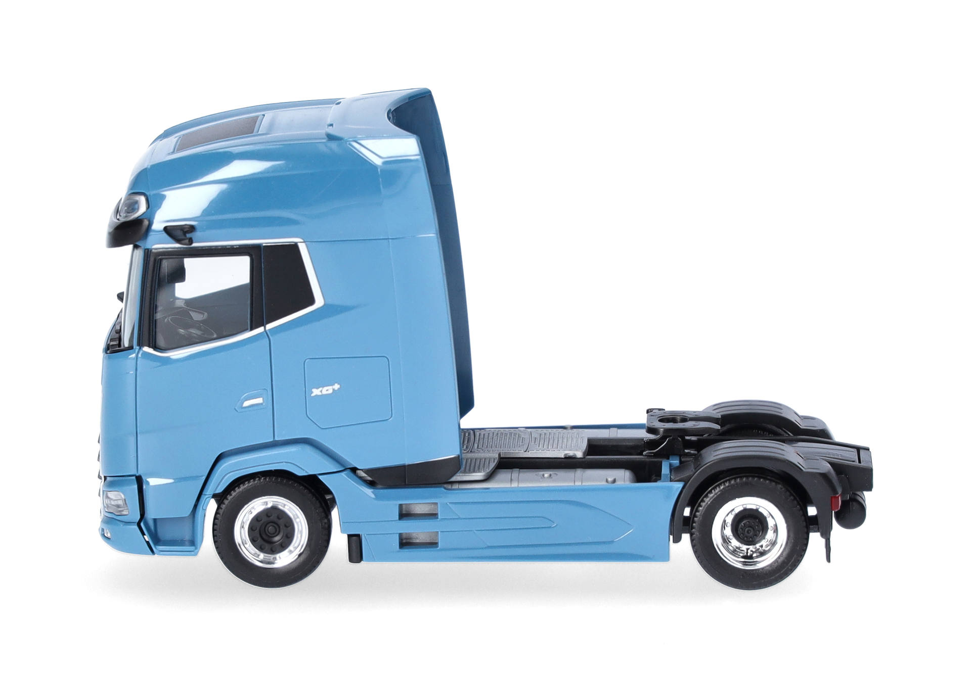 truck cab, semi truck, blue, tractor unit, model vehicle, truck, tractor, cab, semi-trailer, blue