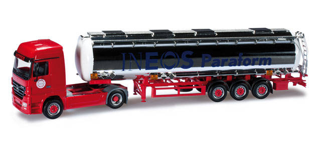 Mercedes-Benz Actros LH chromium plated semitrailer "Hoyer / Ineos"