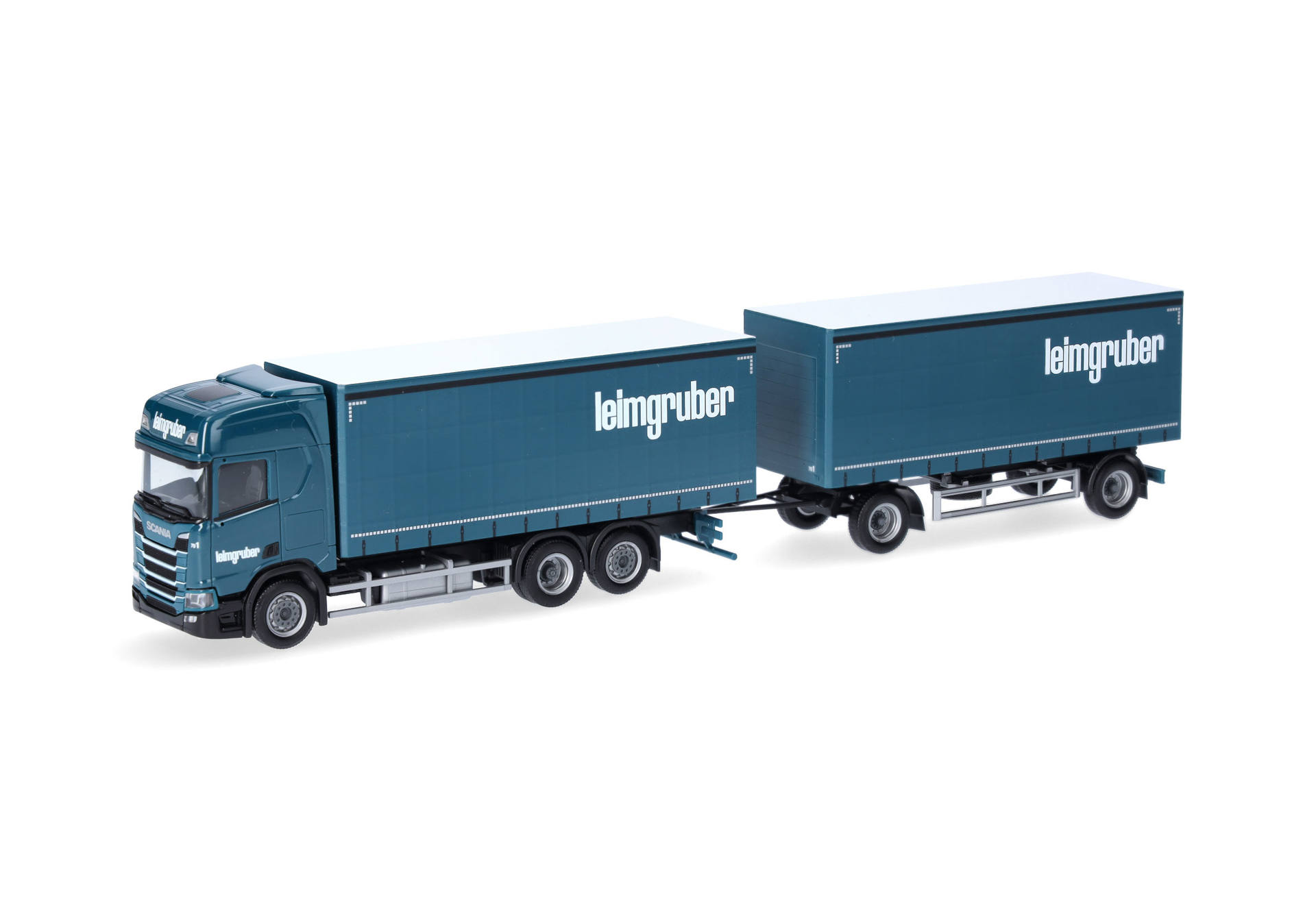 Scania CR20 HD curtain canvas trailer truck "Leimgruber", Switzerland