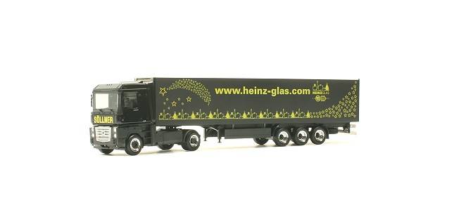 Renault Magnum curtain canvas semitrailer "Soellner"