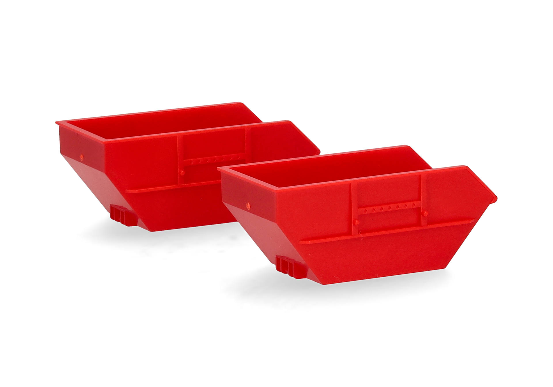 Skip tray 7m³ for AK12, red (2 pieces)