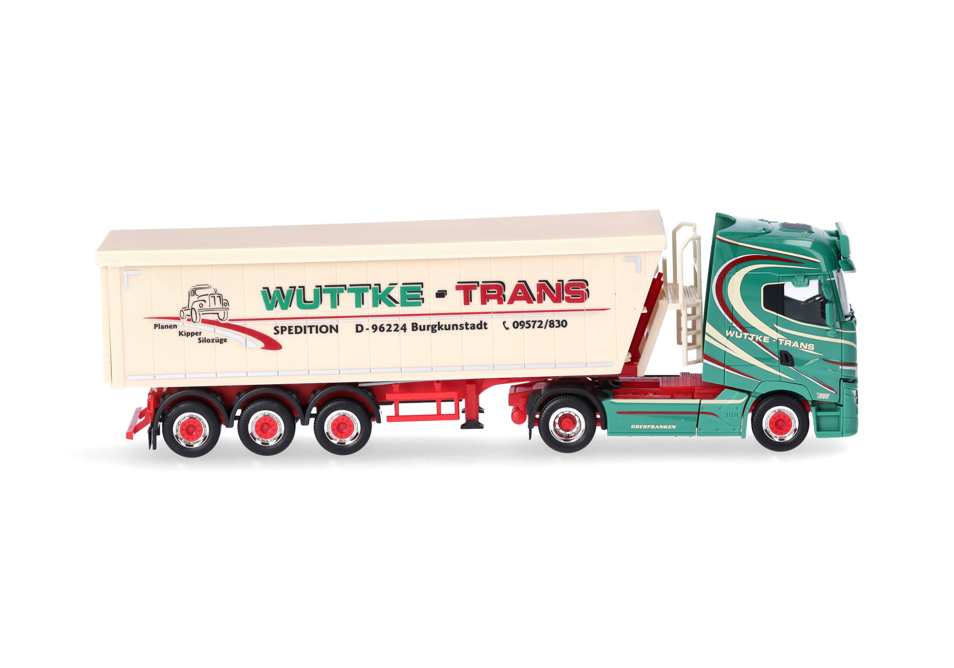 Renault T facelift Stöffelliner semitrailer "Wuttke-Trans" (Bavaria/Burgkundstadt)